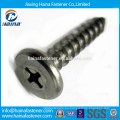 Proveedor de China Mejor Precio In Stock Corbon Steel Cross Recess Muebles Pancake Head Screw